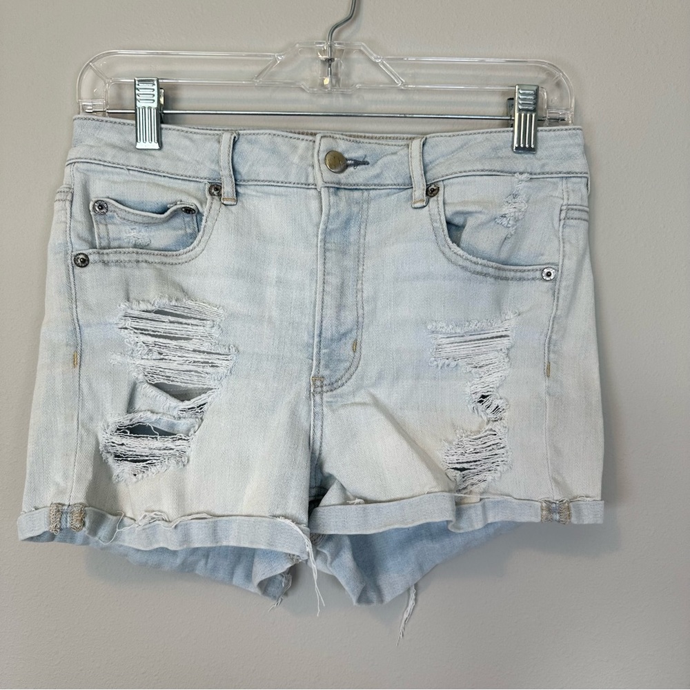 American Eagle Outfitters Light Blue Jean Shorts